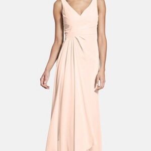 Monique Lhuillier Peach Gown